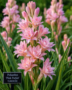 10 Polianthes Pink Parfait Tuberorsa Bulbs